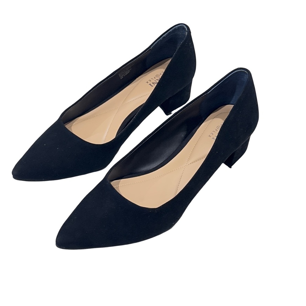 Alfani Women's Cashh Low Block-Heel Pumps Black Size 9